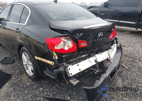 2011 Infiniti G37 Journey from USA, damaged, VIN JN1CV6AP0BM300097